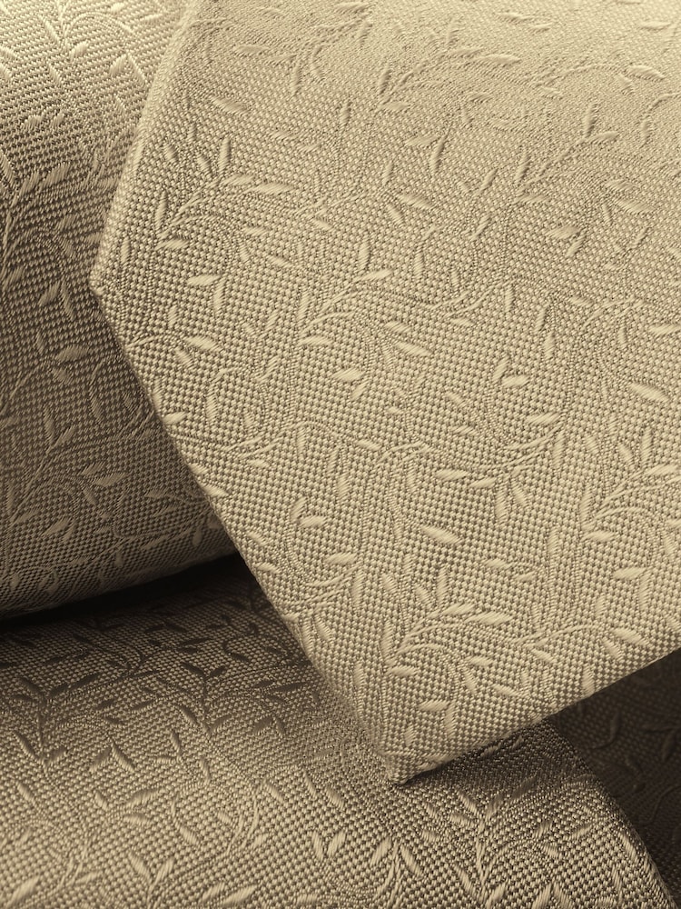 Charles Tyrwhitt Natural Floral Tie - Image 2 of 2