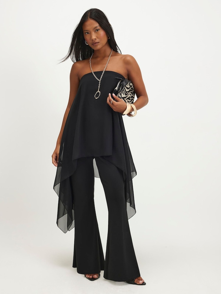 River Island Petite Bandeau Jumpsuit - Obraz 1 z 4