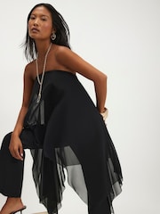 River Island Petite Bandeau Jumpsuit - Obraz 4 z 4
