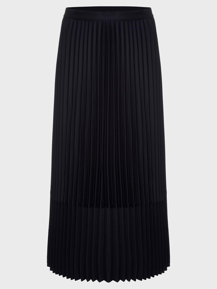 Hobbs Blue Thandie Pleat Skirt - Image 4 of 4