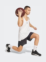 adidas White Primelift Stringer Tank Top - Image 3 of 6