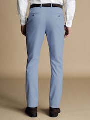 Charles Tyrwhitt Blue Light Classic Fit Ultimate non-iron Chino Trousers - Image 2 of 5