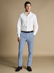 Charles Tyrwhitt Blue Light Classic Fit Ultimate non-iron Chino Trousers - Image 3 of 5