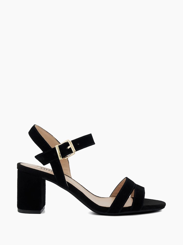 Dark Black - Dune London Merisa 2-teilige Sandalen mit Blockabsatz - Bild 2 von 5 Dark Black - Dune London Merisa 2-teilige Sandalen mit Blockabsatz - Bild 2 von 5