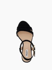 Dark Black - Dune London Merisa 2-teilige Sandalen mit Blockabsatz - Bild 4 von 5