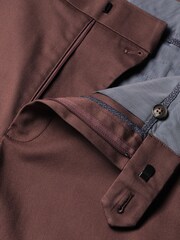 Коричневый - Классические негладкие брюки чинос Charles Tyrwhitt Ultimate - Image 5 of 5