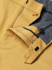 Желтый - Узкие негладкие брюки чинос Charles Tyrwhitt Ultimate - Image 4 of 4