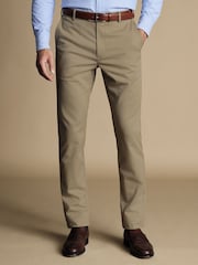 Charles Tyrwhitt Natural Classic Fit Ultimate non-iron Chino Trousers - Image 1 of 5