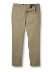 Charles Tyrwhitt Natural Classic Fit Ultimate non-iron Chino Trousers - Image 4 of 5