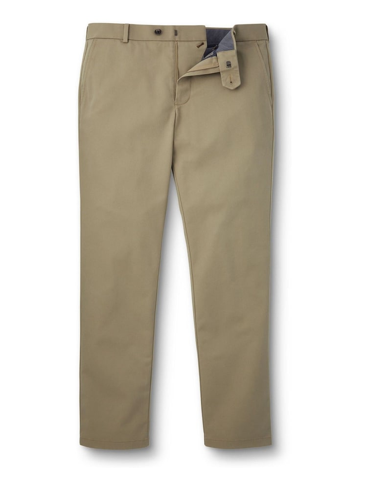 Charles Tyrwhitt Natural Classic Fit Ultimate non-iron Chino Trousers - Image 4 of 5
