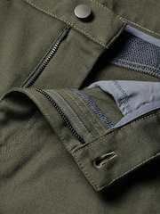 Charles Tyrwhitt Green Twill Classic Fit 5 Pocket Jeans - Image 5 of 5