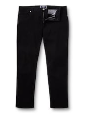 Charles Tyrwhitt Blue Twill Classic Fit 5 Pocket Jeans - Image 4 of 5