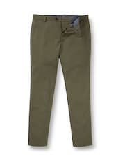 Charles Tyrwhitt Green Slim Fit Ultimate Non-Iron Chinos - Image 4 of 5