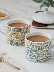 Spode Set of 2 Morris & Co. Daffodil Mugs - Image 3 of 6