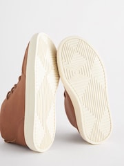 Tan Brown Standard Fit (F) Smart Lace-Up Boots - Image 4 of 6