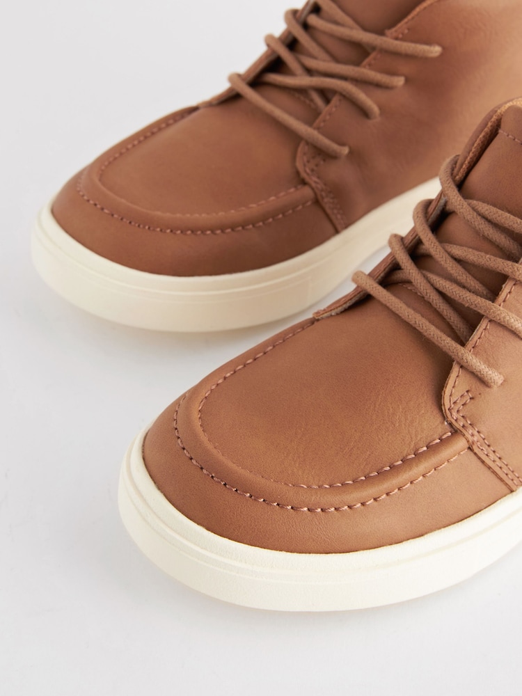 Tan Brown Standard Fit (F) Smart Lace-Up Boots - Image 6 of 6 Tan Brown Standard Fit (F) Smart Lace-Up Boots - Image 6 of 6