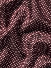 Charles Tyrwhitt Red Spot Print Silk Pocket Square - Image 3 of 3