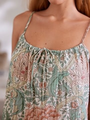 Green Morris & Co. Floral Slip - Image 5 of 7