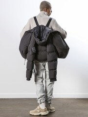 Religion Black Medium Weight Padded Puffer Jacket - Image 2 of 3