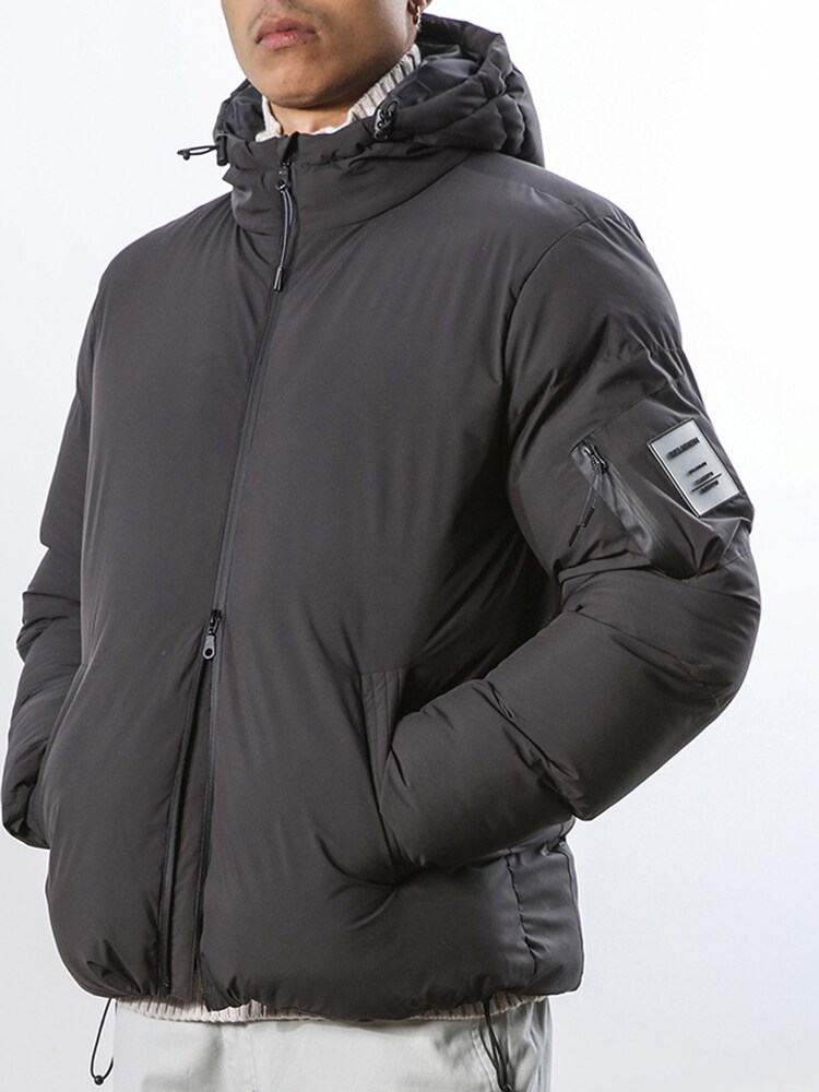 Religion Black Medium Weight Padded Puffer Jacket - Image 3 of 3