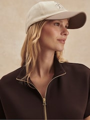 Varley Brown Ritchie Doublesoft Short Sleeve Sweat Top - Image 5 of 8