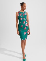 Hobbs Green Moira Dress - Image 1 of 4
