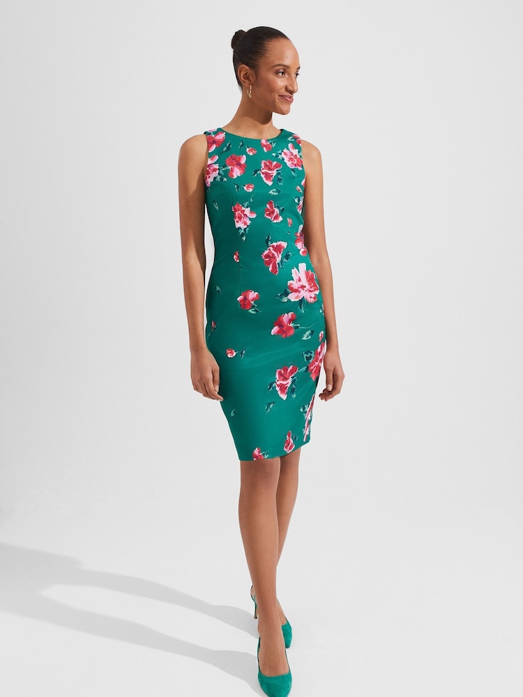 Hobbs Green Moira Dress - Image 1 of 4