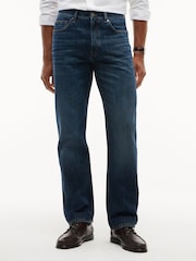 Tommy Hilfiger Blue Dover Regular Straight Whiskered Jeans - Image 1 of 6