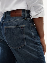 Tommy Hilfiger Blue Dover Regular Straight Whiskered Jeans - Image 4 of 6