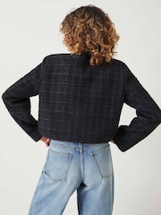 Hush Black Esti Boucle Jacket - Image 2 of 4