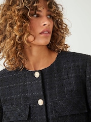 Hush Black Esti Boucle Jacket - Image 3 of 4