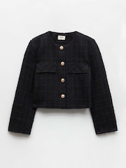 Hush Black Esti Boucle Jacket - Image 4 of 4