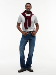 Tommy Hilfiger Warren Faded Bootcut Jeans - תמונה 3 מתוך 7