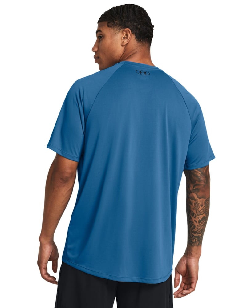 Under Armour Bright Blue Tech 2 T-Shirt - Image 2 of 4 Under Armour Bright Blue Tech 2 T-Shirt - Image 2 of 4