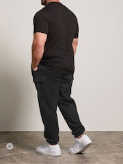 BadRhino Big & Tall Black 2 Pack Cargo Joggers - Image 4 of 7