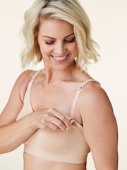 Bravado Nude Sustainable Body Silk Seamless Nursing Bra - Image 3 of 5