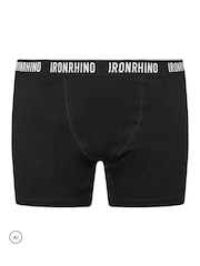 BadRhino Big & Tall Black IronRhino 3 Pack Boxers - Image 4 of 5