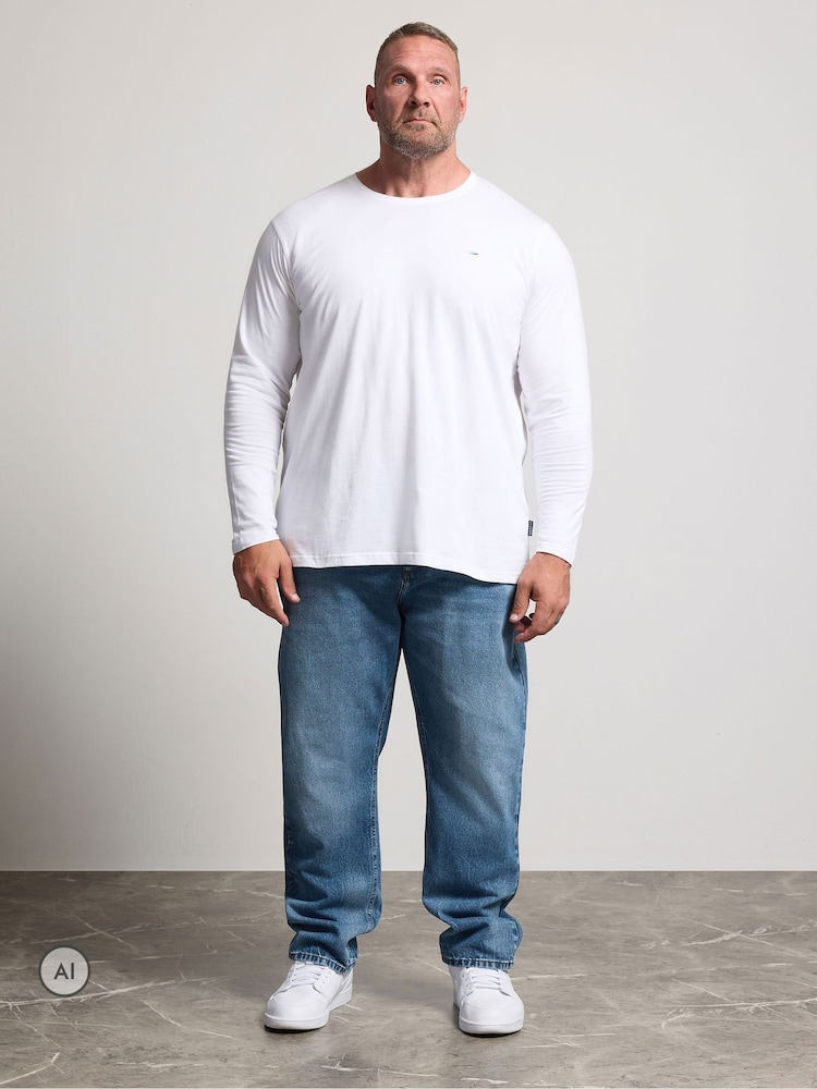 BadRhino Big & Tall Blue Rigid Jeans - Image 2 of 6 BadRhino Big & Tall Blue Rigid Jeans - Image 2 of 6