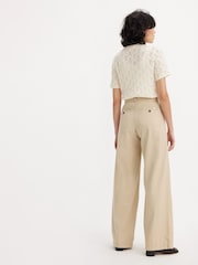 Cream/Бежевый - ® Широкие брюки со складками Levi's - Изображение 2 из 8