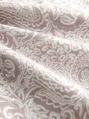 Neutral Brown Paisley Regular Fit Printed Short Sleeve Shirt - Image 2 of 2