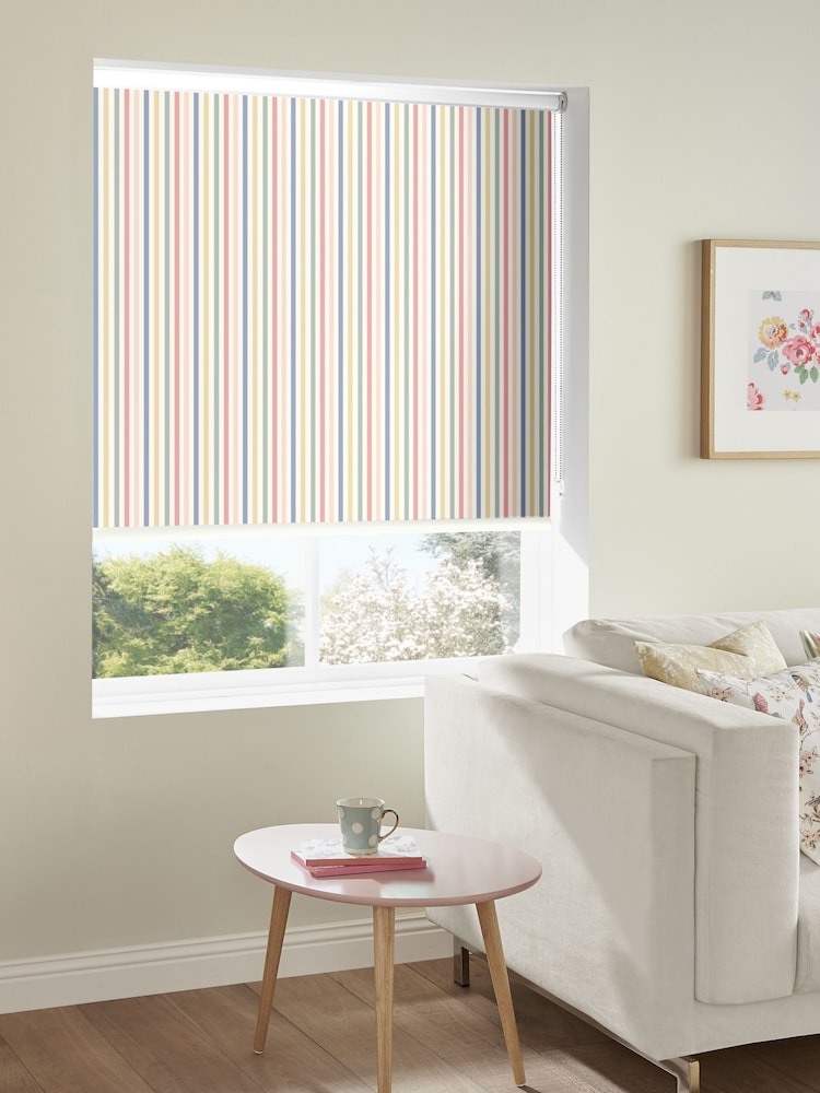 Cath Kidston Chalk Mid Stripe Made To Measure Roller Blind - Image 2 of 4