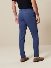 Cobalt Blue Slim Fit Motionflex Stretch Suit Trousers - Image 3 of 9