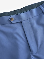 Cobalt Blue Slim Fit Motionflex Stretch Suit Trousers - Image 7 of 9