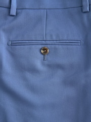 Cobalt Blue Slim Fit Motionflex Stretch Suit Trousers - Image 8 of 9