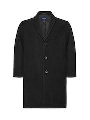 BadRhino Big & Tall Black Formal Overcoat - Image 6 of 7