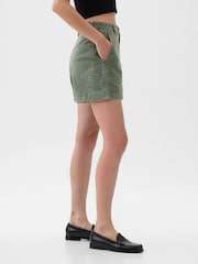 Gap Green Cotton Twill Carpenter Shorts - Image 3 of 8