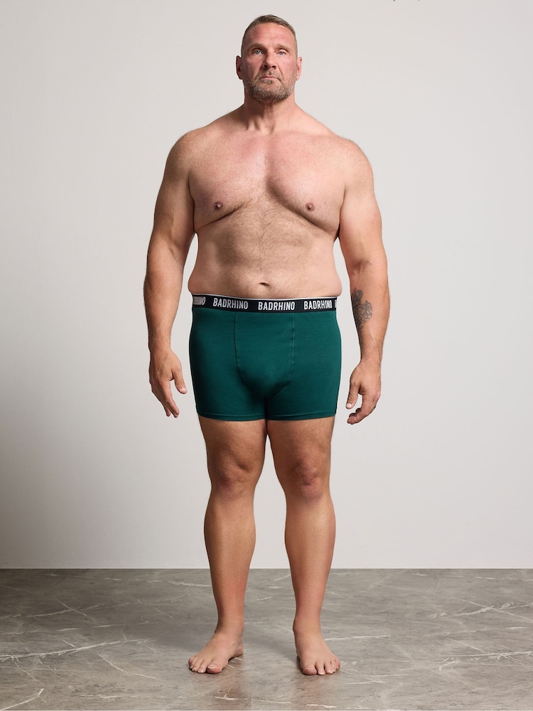 BadRhino Big & Tall Black 5 Pack Boxers - Image 2 of 7 BadRhino Big & Tall Black 5 Pack Boxers - Image 2 of 7
