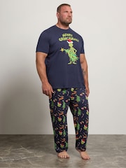BadRhino Big & Tall Grinch Pyjamas Set - Bild 2 von 6