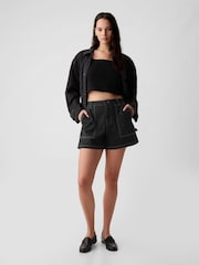 Gap Black Cotton Twill Carpenter Shorts - Image 6 of 10