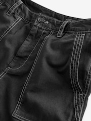 Gap Black Cotton Twill Carpenter Shorts - Image 9 of 10